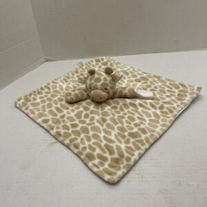 Carters Plush Giraffe Baby Security Blanket Lovey w/ Pacifier Clip 14" 2020